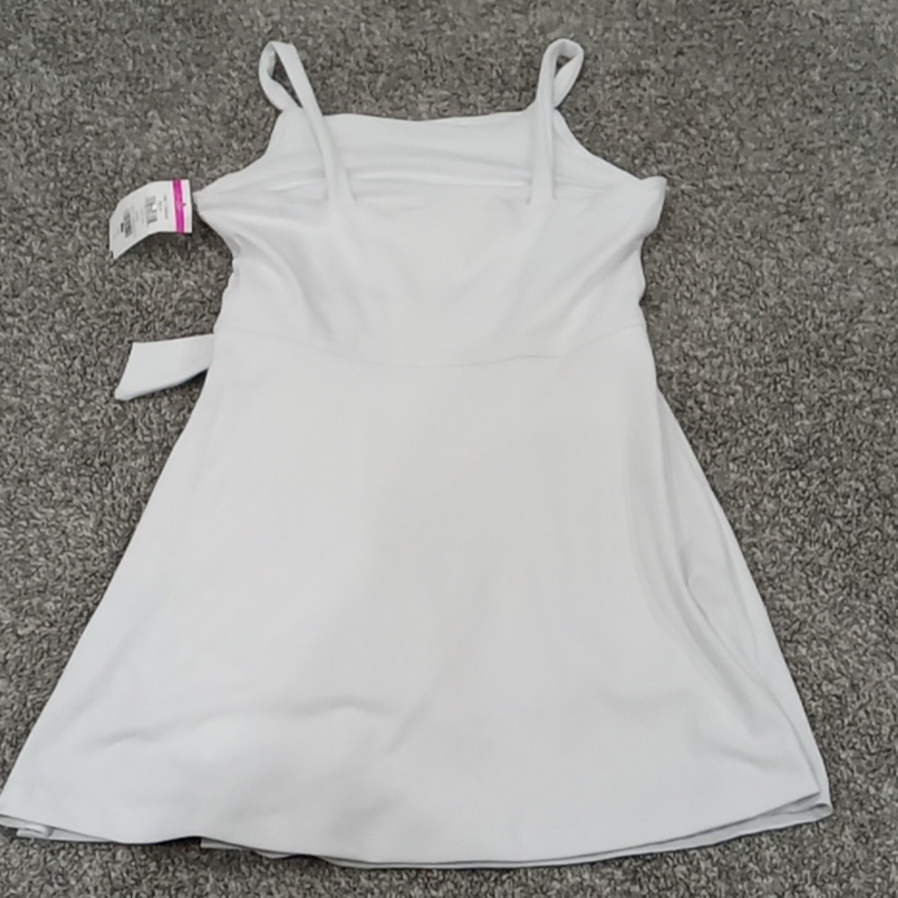 Habitual Girls White Romper With Front Tie Detail & Spaghetti Straps Size 14 NWT - Picture 3 of 3